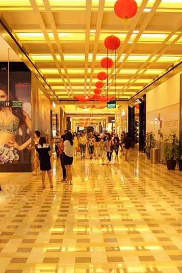 Shopping Area, Marina Bay Sands, Singapore