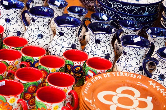 Ceramics, Barcelona, Spain