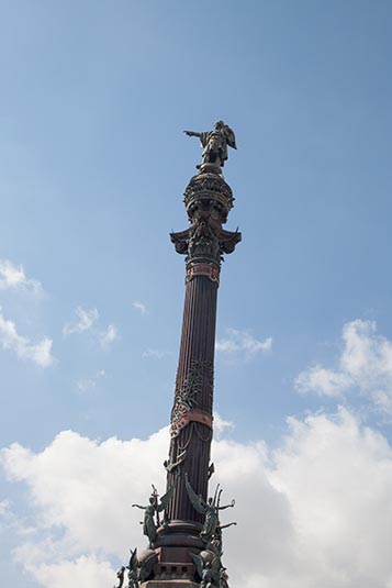 Mirador de Colom (Columbus Tower), Barcelona, Spain