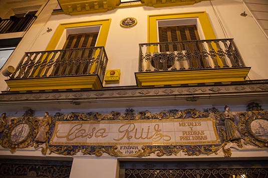 A Facade, Constitucion Avenue, Seville, Spain