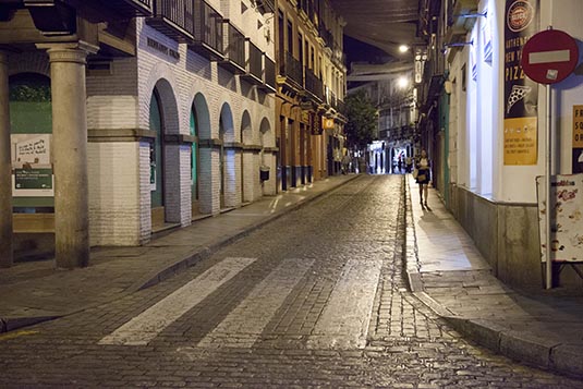 Alemanes Street, Seville, Spain