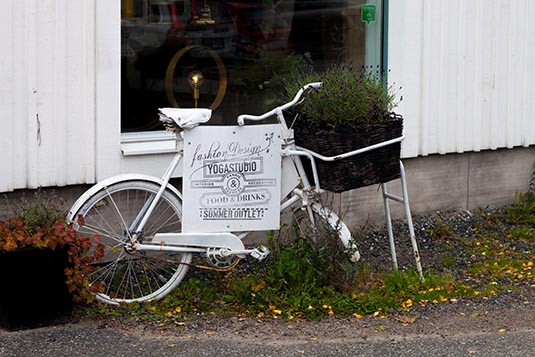 A Shop Facade, Voxholm, Sweden