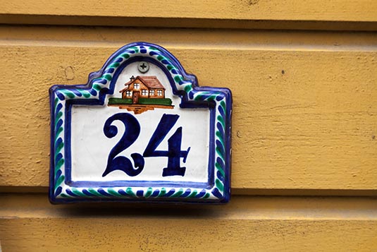 House Number, Voxholm, Sweden