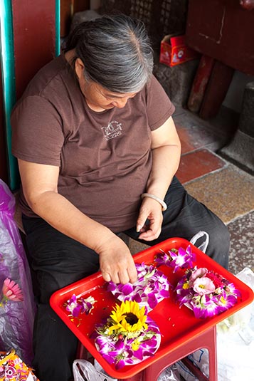 Flower Vendor, Tainan, Taiwan