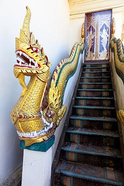 Stairway, Wat Phra That Doi Suthep, Chiang Mai, Thailand