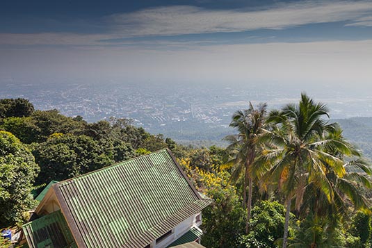 View from Wat Phra That Doi Suthep, Chiang Mai, Thailand