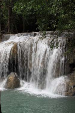 Erawan Waterfall, Level 2, Erawan National Park, Thailand