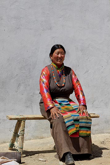 A Local, Chu Gumba, Tibet, China