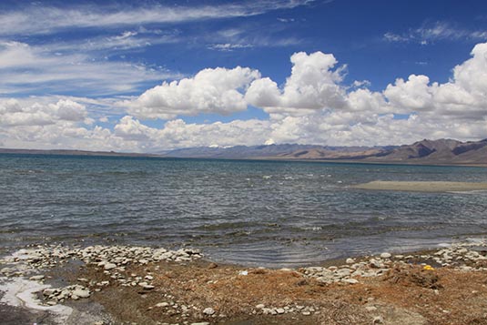 Lake Mansarovar, Tibet, China