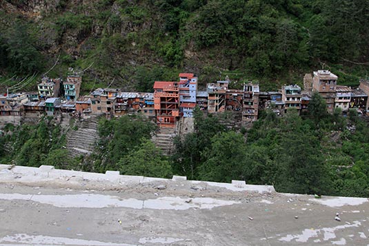 Kodari as seen from the Chinese side