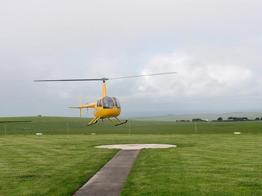 Helicopter ride, Twelve Apostles Centre, Australia