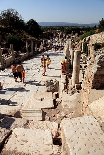 Curetes Street, Ephesus, Turkey