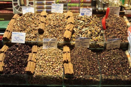At the Spice Bazaar, Istanbul
