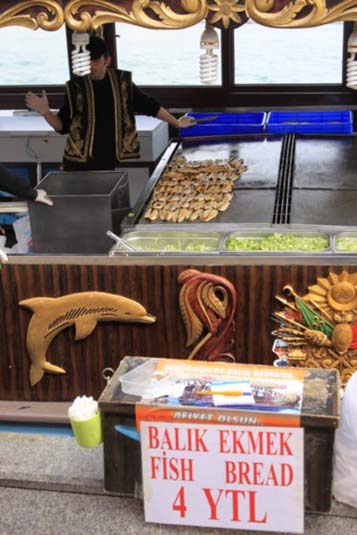 Fish and Bread Kiosk, Istanbul