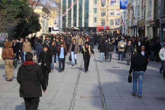 Isteklal Street, Taksim, Istanbul