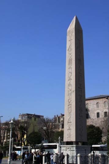 Obelisk of Theodosius Hippodrome, Istanbul
