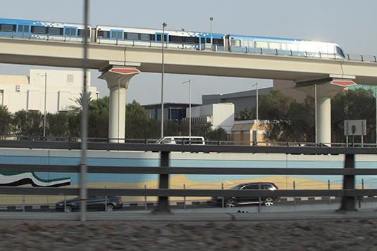 Dubai Metro, Dubai, UAE