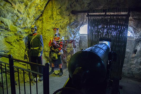 The Great Siege Tunnels, Gibraltar, UK