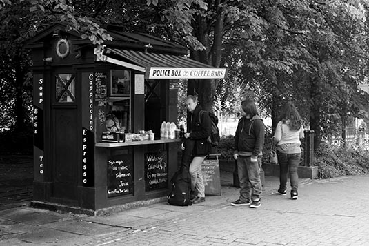 A Kiosk, Edinburgh, Scotland
