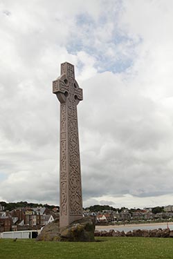Celtic Cross, St Andrew's Old Kirk, North Berwick, Scotland