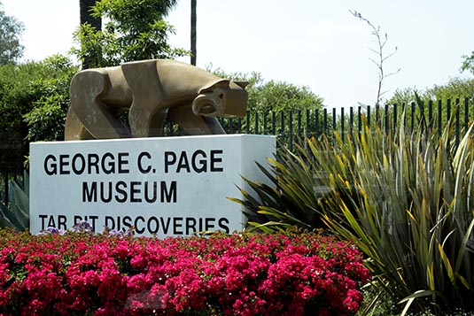 George Page Museum, Los Angeles, California, USA