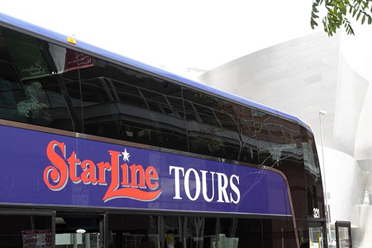 Starline Bus, Los Angeles, California, USA