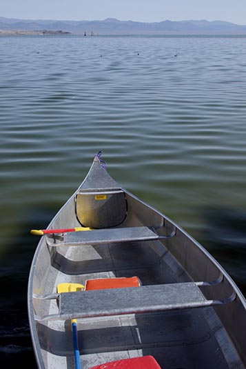 Kayak, Mono Lake, California, USA