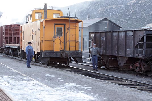 Shunting, Railway Depot, Ely, Nevada, USA