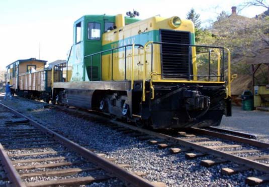 Virginia and Truckee Railroad, Virginia City