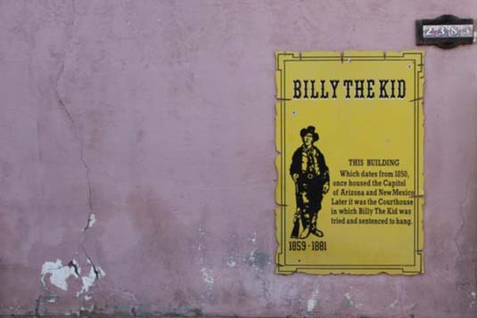 Billy the Kid, Old Mesilla, New Mexico