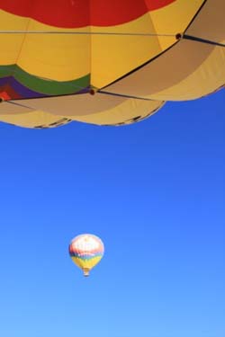 1000 Feet Up, Hot Air Balloon, Albuquerque, New Mexico