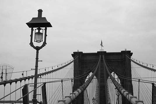 Brooklyn Bridge, New York City, New York, USA