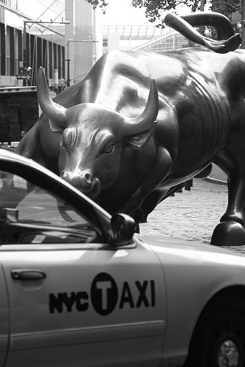 The Bull, Broadway, New York City, New York, USA