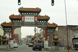 Ceremonial Gate, Chinatown, Portland, Oregon, USA