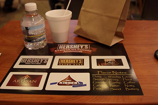 Chocolate Tasting, Hershey's Chocolate World, Hershey, Pennsylvania, USA