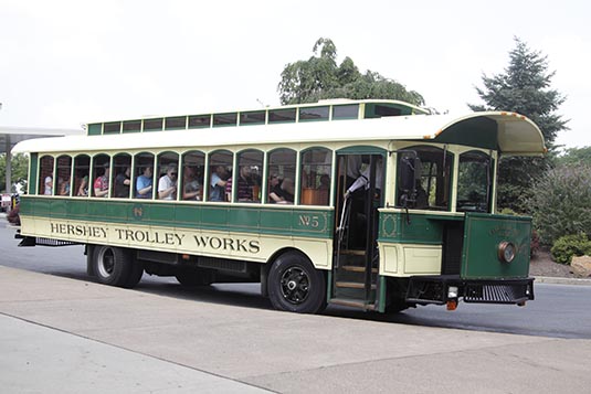 Trolley Works, Hershey's Chocolate World, Hershey, Pennsylvania, USA