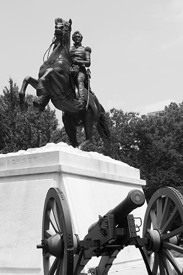 A Statue, President's Park, White House, Washington, D.C., USA