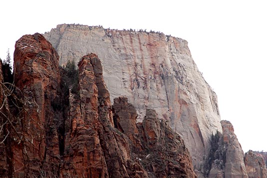 The Great White Throne, Zion National Park, Utah, USA