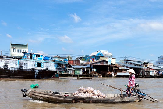 Floating Market, Cai Rang, Vietnam