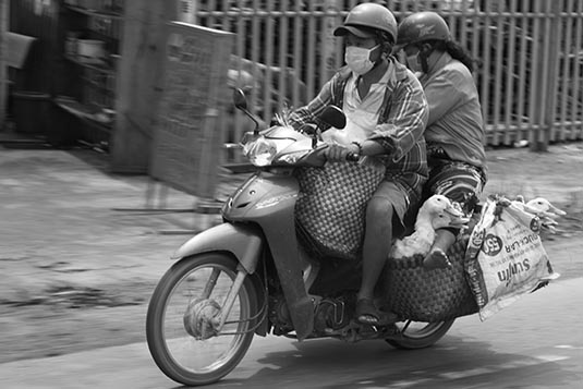 Towards Ho Chi Minh, Vietnam